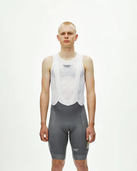 PAS NORMAL STUDIOS Mechanism Logo Cykelbukser med seler -  Medium Grey