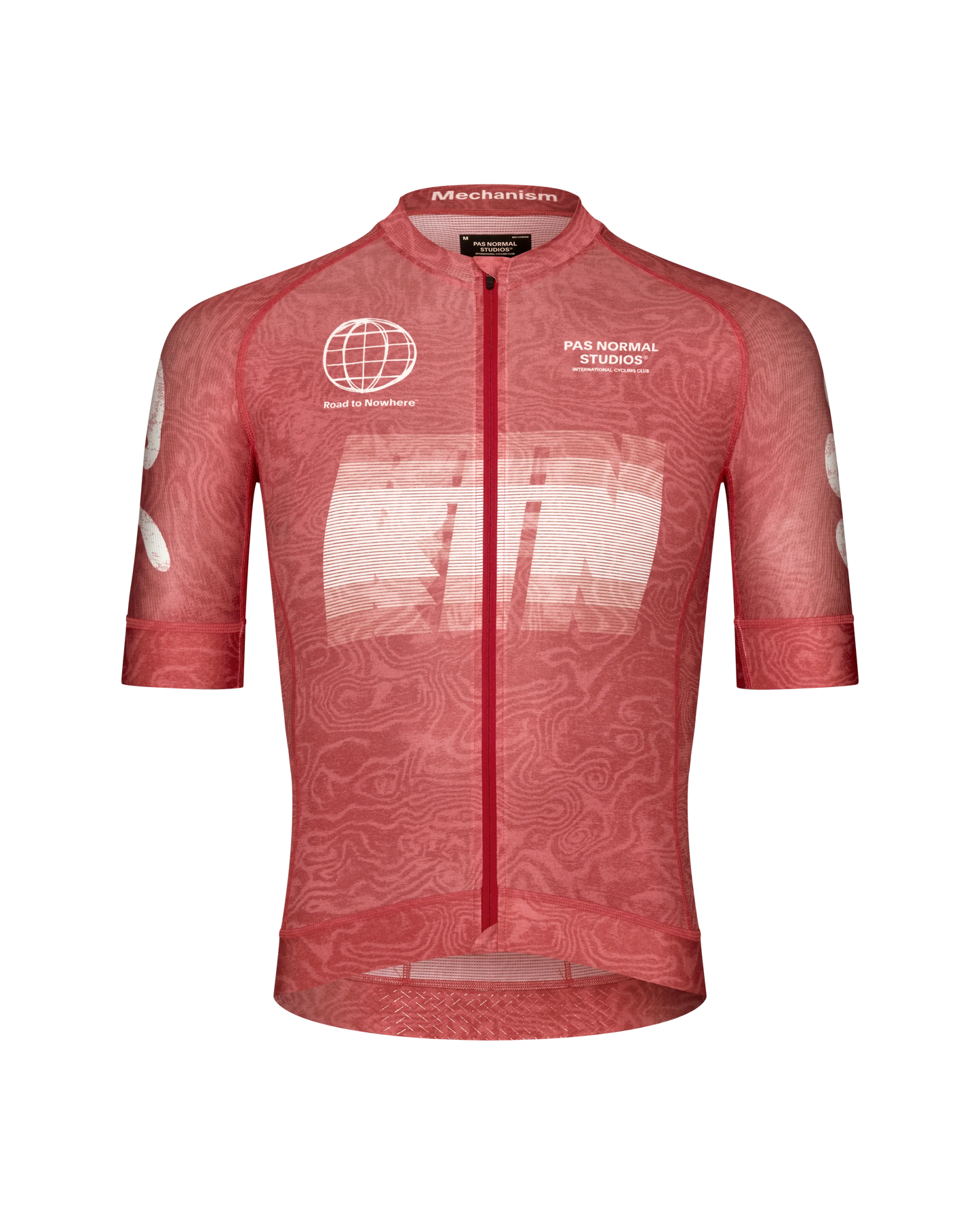 PAS NORMAL STUDIOS Mechanism Logo Jersey - AOP RTN Classic Red