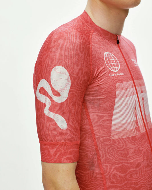 PAS NORMAL STUDIOS Mechanism Logo Jersey - AOP RTN Classic Red