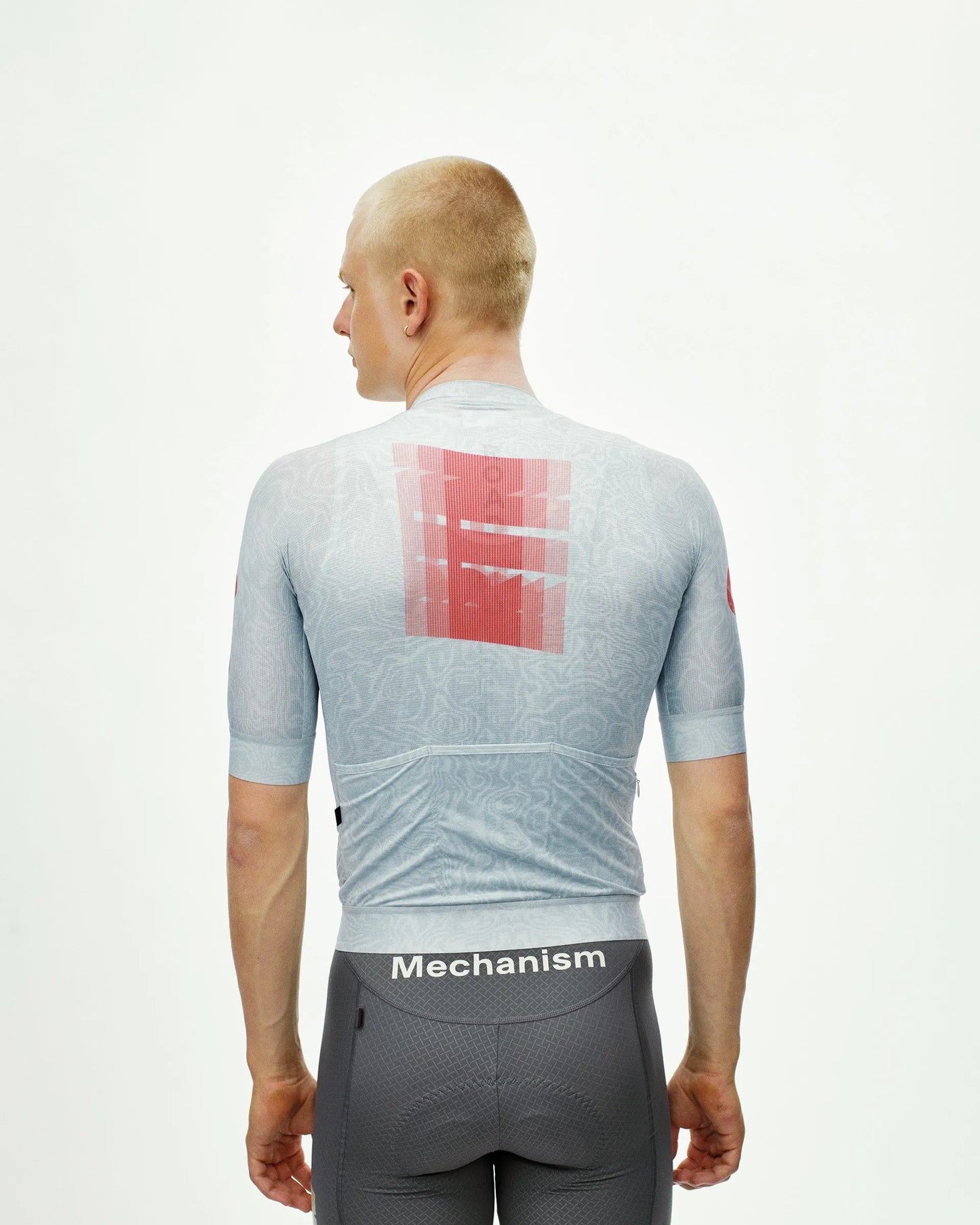 PAS NORMAL STUDIOS Mechanism Logo Jersey - AOP RTN Light Aqua