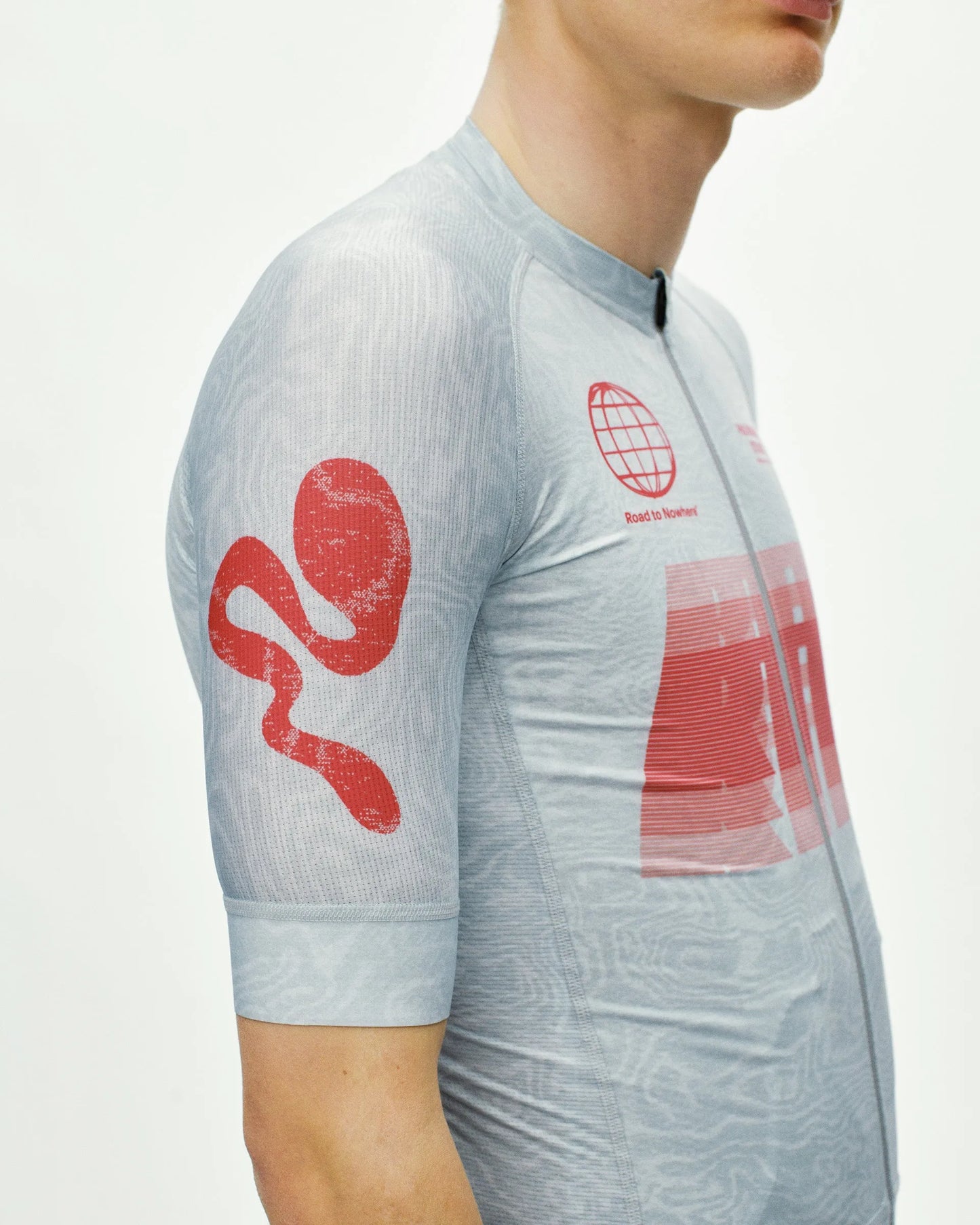 PAS NORMAL STUDIOS Mechanism Logo Jersey - AOP RTN Light Aqua