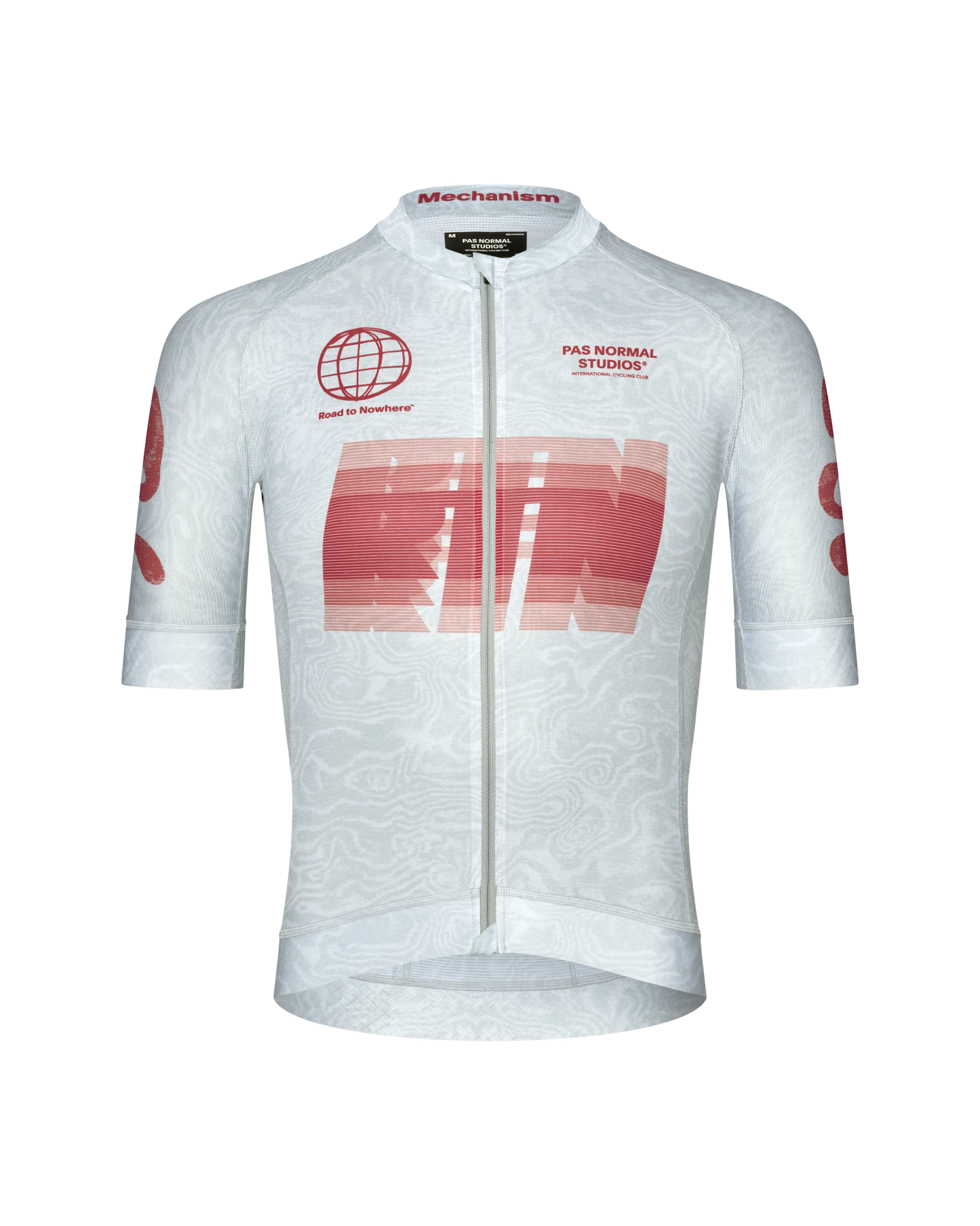 PAS NORMAL STUDIOS Mechanism Logo Jersey - AOP RTN Light Aqua