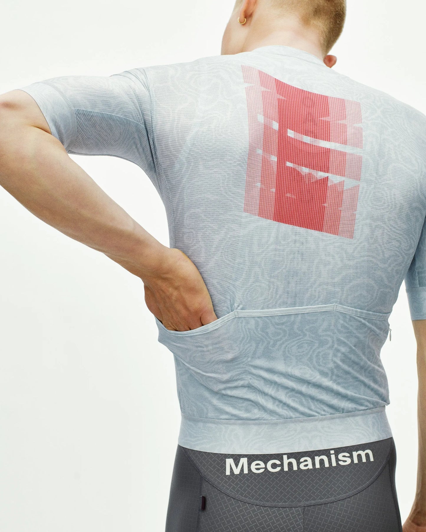 PAS NORMAL STUDIOS Mechanism Logo Jersey - AOP RTN Light Aqua