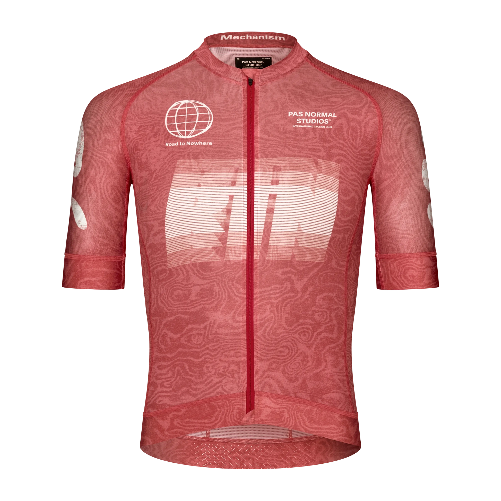 PAS NORMAL STUDIOS Mechanism Logo Jersey - AOP RTN Classic Red