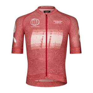 PAS NORMAL STUDIOS Mechanism Logo Jersey - AOP RTN Classic Red