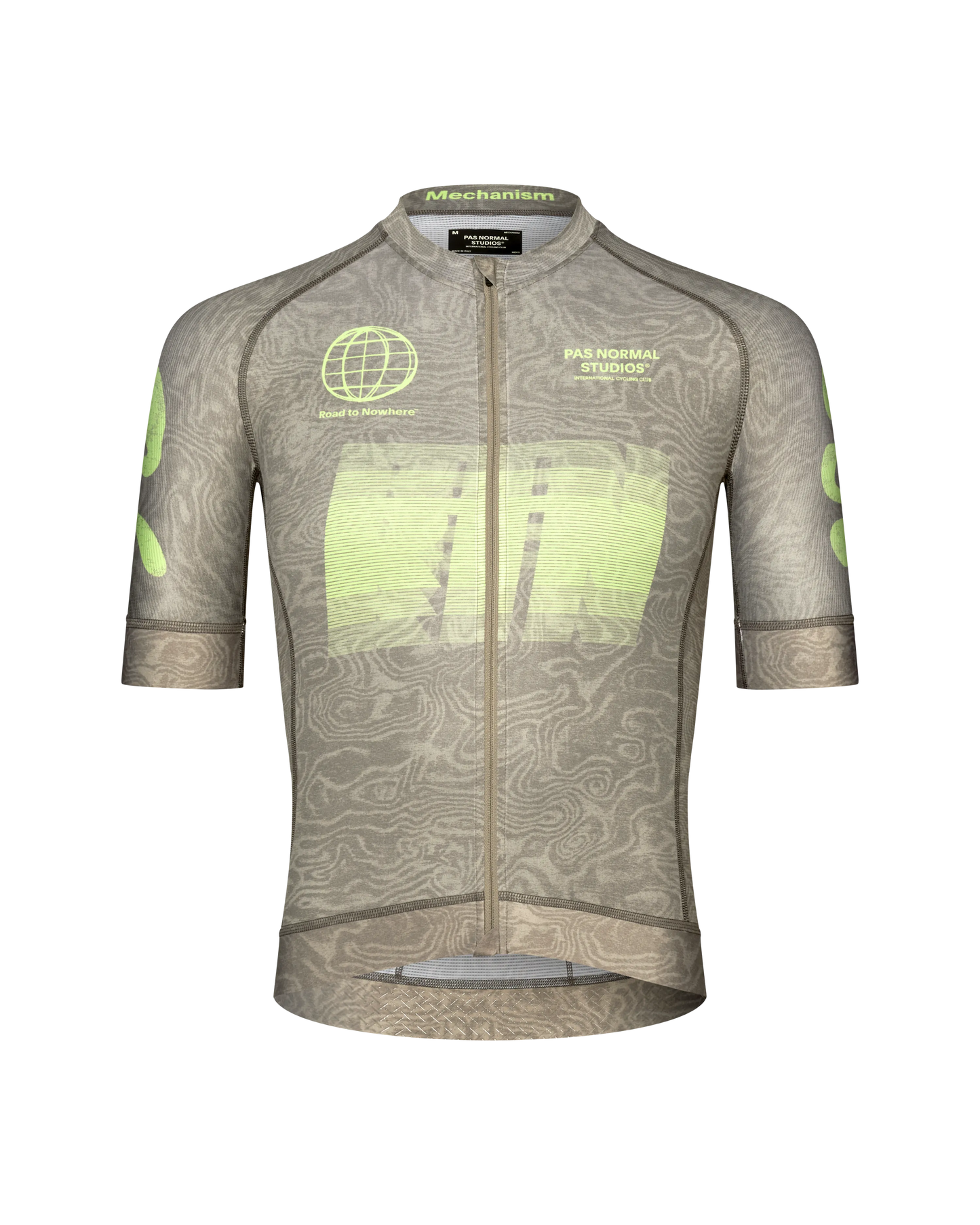 PAS NORMAL STUDIOS Mechanism Logo Jersey - AOP RTN Earth