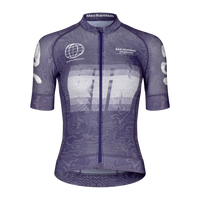 PAS NORMAL STUDIOS Mechanism Logo Kvinder Cykeltrøje - AOP RTN Dark Purple