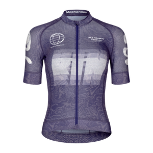 PAS NORMAL STUDIOS Mechanism Logo Women Jersey - AOP RTN Dark Purple