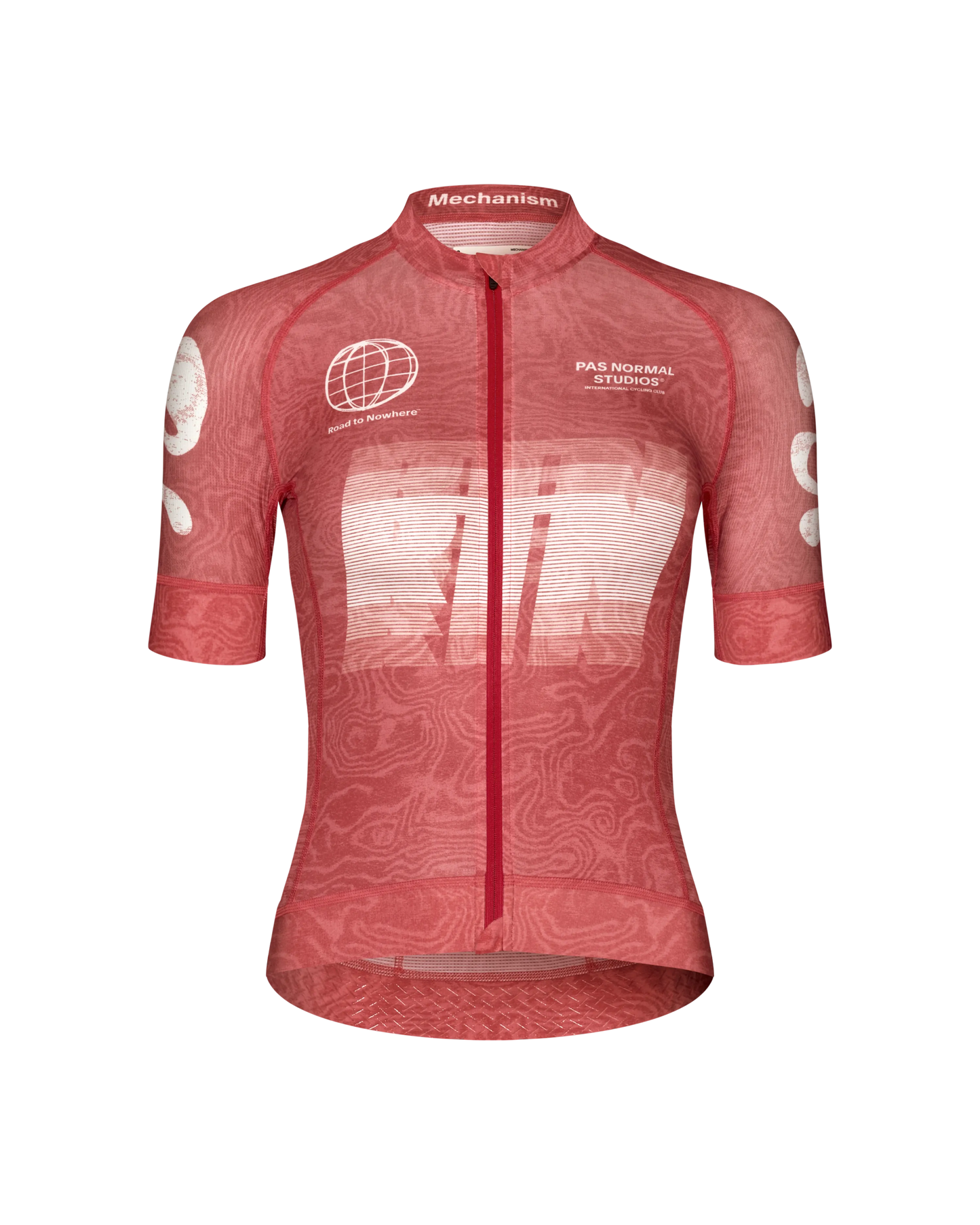 PAS NORMAL STUDIOS Mechanism Logo Women Jersey - AOP RTN Classic Red