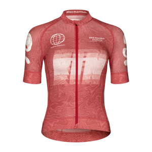PAS NORMAL STUDIOS Mechanism Logo Women Jersey - AOP RTN Classic Red