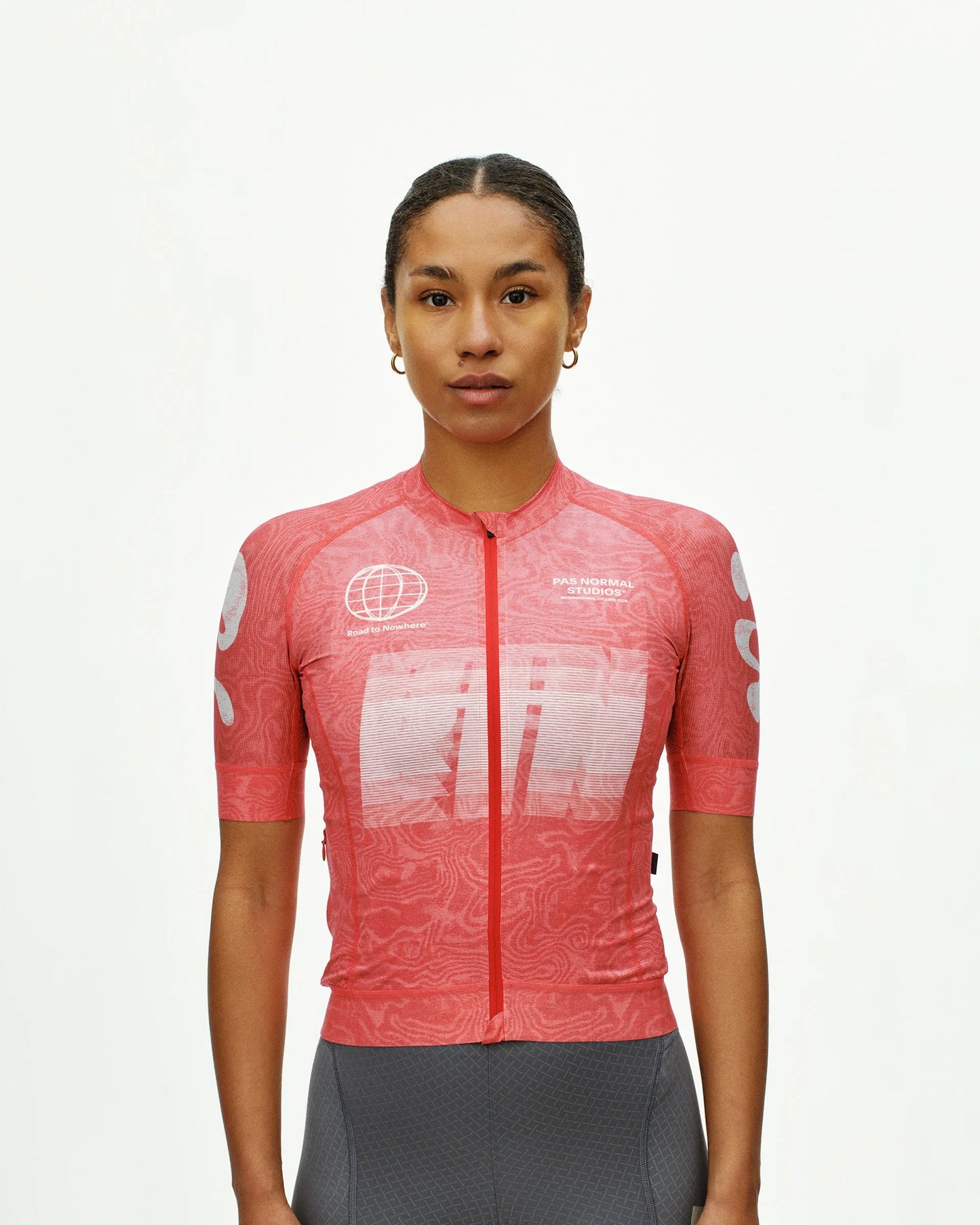 PAS NORMAL STUDIOS Mechanism Logo Women Jersey - AOP RTN Classic Red