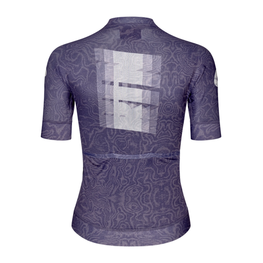PAS NORMAL STUDIOS Mechanism Logo Women Jersey - AOP RTN Dark Purple