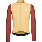 PAS NORMAL STUDIOS Mechanism Long Sleeve Jersey - Camel/Maroon