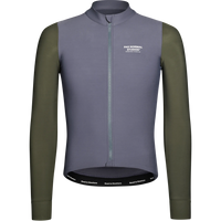 PAS NORMAL STUDIOS Mechanism Langærmet trøje - Steel/Dark Olive