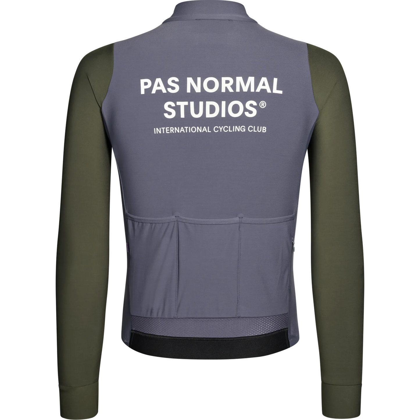 PAS NORMAL STUDIOS Mechanism Long Sleeve Jersey - Steel/Dark Olive
