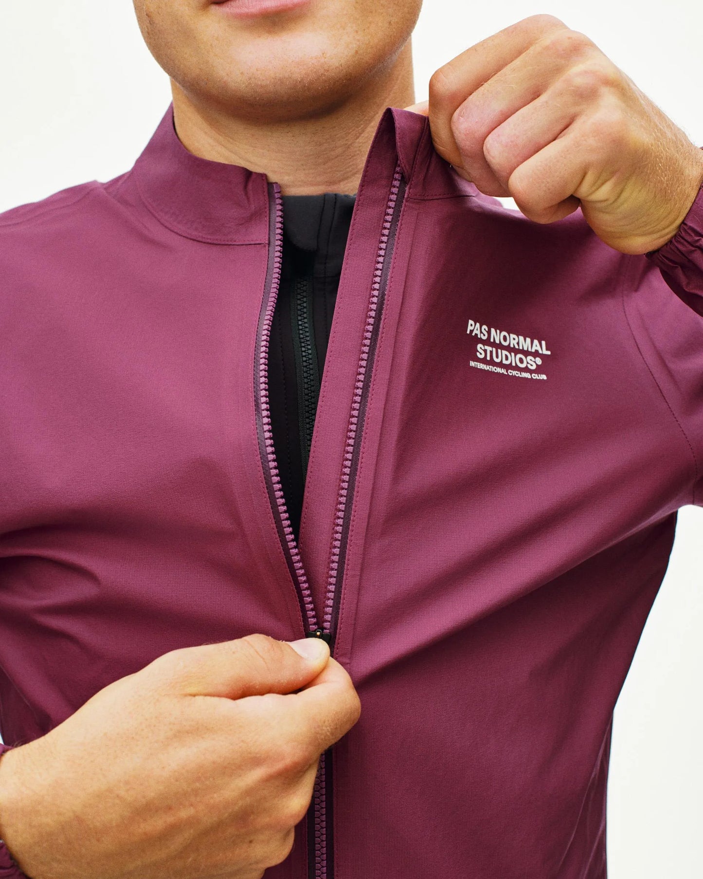 PAS NORMAL STUDIOS Mechanism Pertex Rain Jacket - Plum