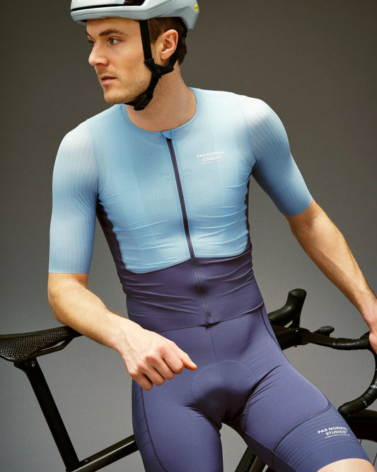 PAS NORMAL STUDIOS Mechanism Pro Jersey - Iron Grey / Pale Blue