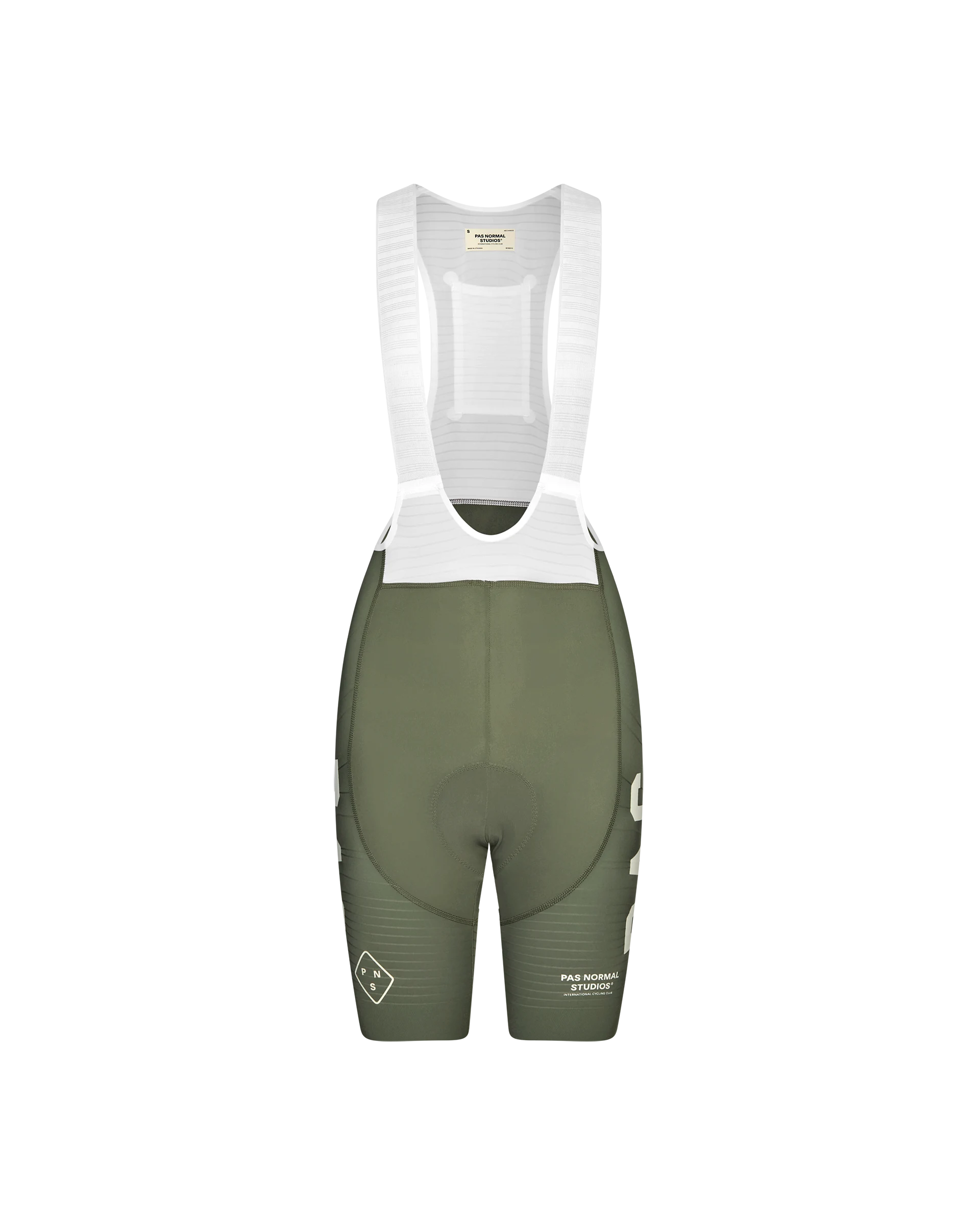 PAS NORMAL STUDIOS Mechanism Pro Women Bib Shorts - Grey Moss