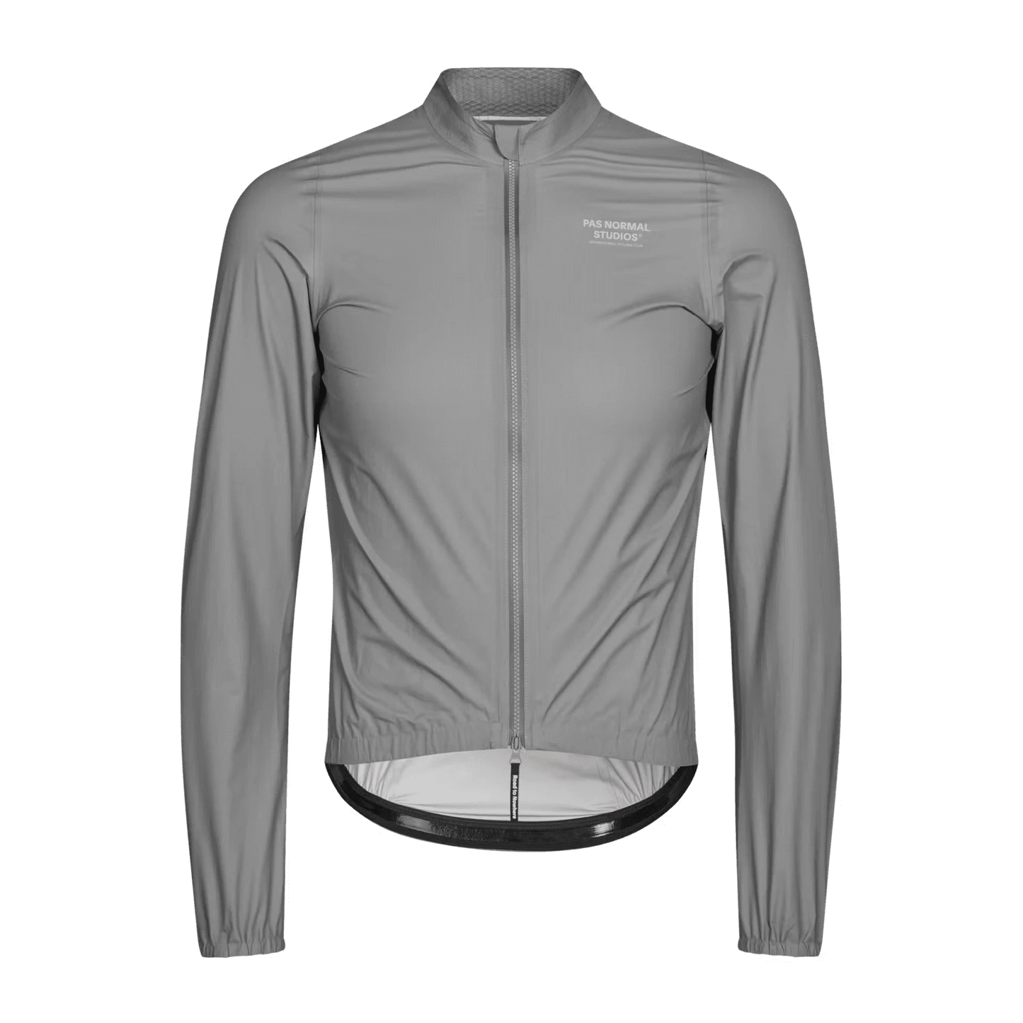 PAS NORMAL STUDIOS Mechanism Rain Jacket - Medium Grey/Pink