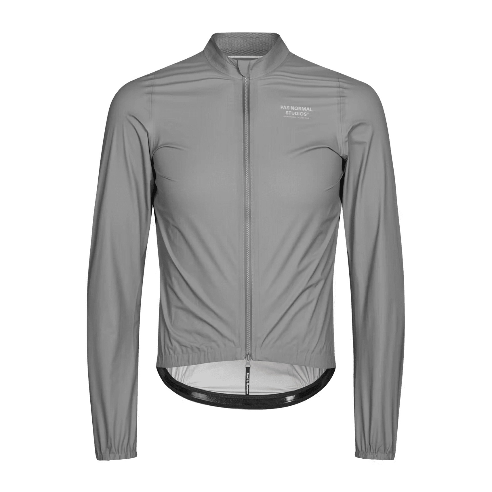 PAS NORMAL STUDIOS Mechanism Rain Jacket - Medium Grey/Pink