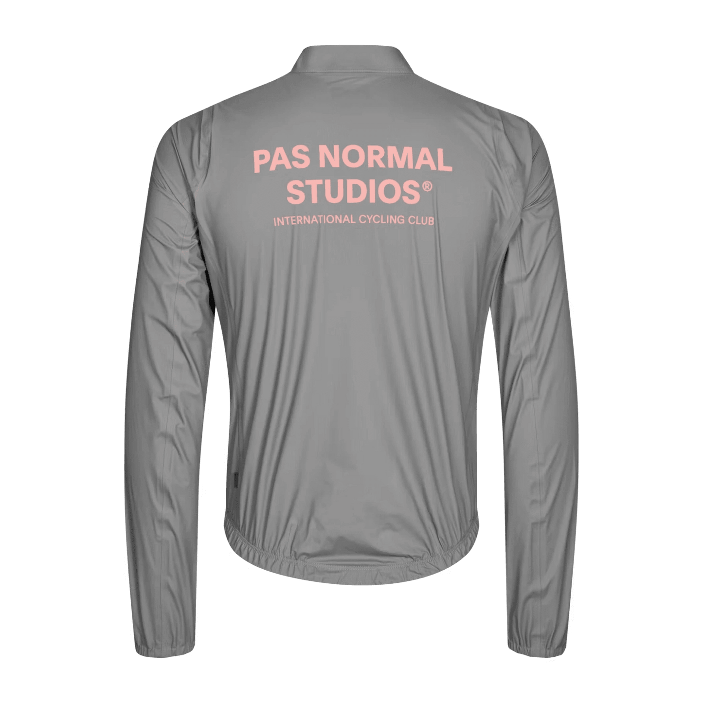 PAS NORMAL STUDIOS Mechanism Rain Jacket - Medium Grey/Pink
