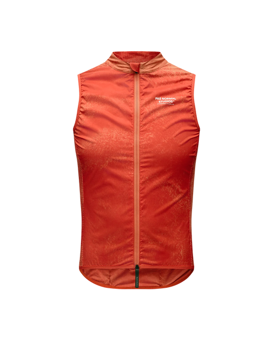 PAS NORMAL STUDIOS Mechanism Stow Away Gilet - AOP Hibiscus