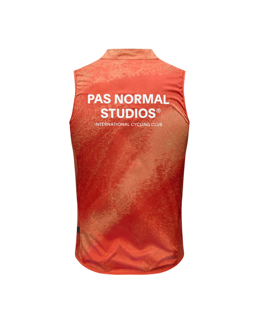PAS NORMAL STUDIOS Mechanism Stow Away Gilet - AOP Hibiscus