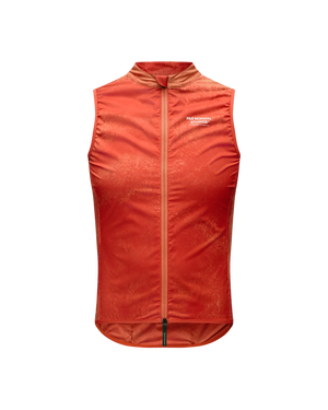 PAS NORMAL STUDIOS Mechanism Stow Away Gilet - AOP Hibiscus