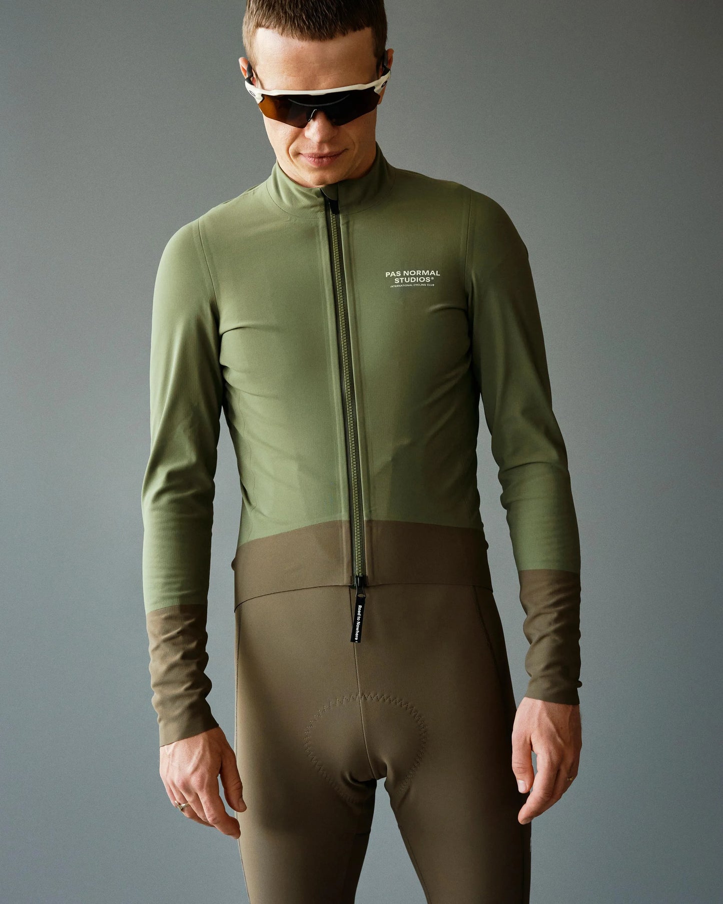 PAS NORMAL STUDIOS Mechanism Thermal Jacket - Army Green/Dark Stone