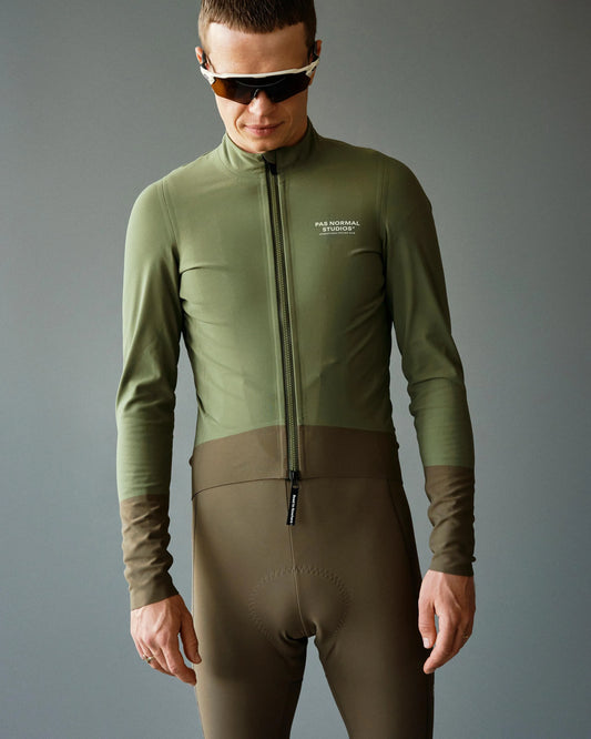 PAS NORMAL STUDIOS Mechanism Thermal Jacket - Army Green/Dark Stone