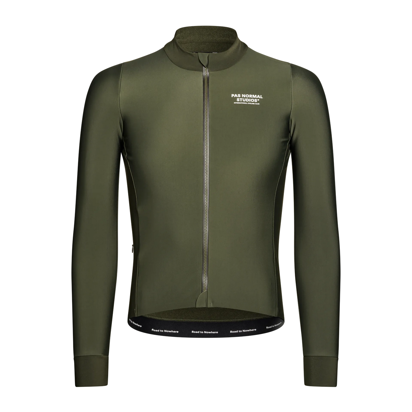 PAS NORMAL STUDIOS Mechanism Thermal Long Sleeve Jersey - Dark Olive