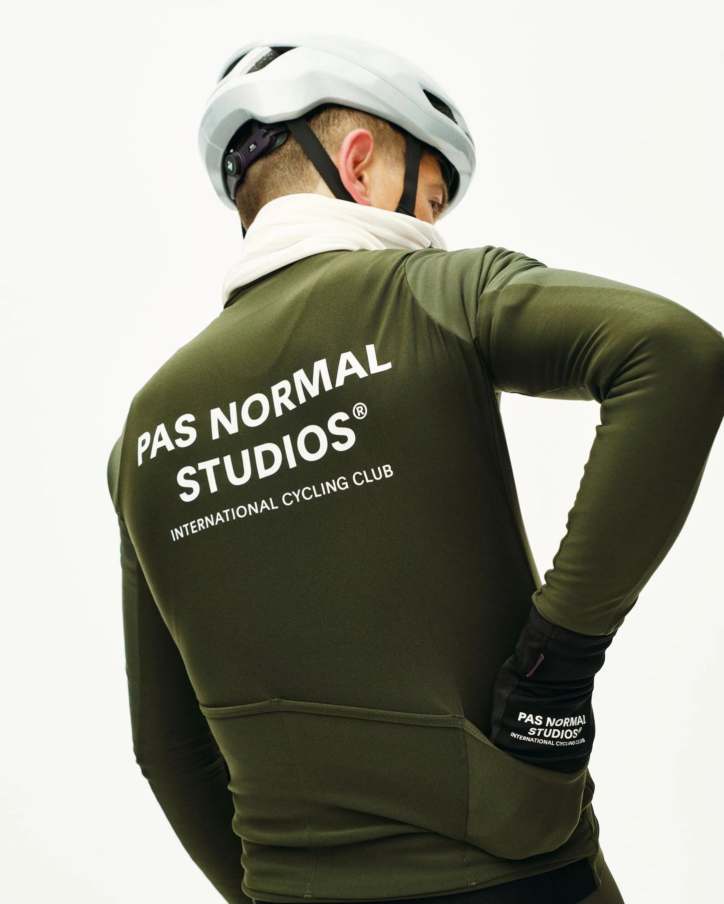 PAS NORMAL STUDIOS Mechanism Thermal Long Sleeve Jersey - Dark Olive