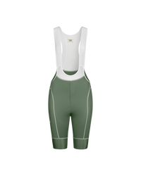 PAS NORMAL STUDIOS Mechanism Women Bib Shorts - Khaki Green