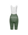 PAS NORMAL STUDIOS Mechanism Women Bib Shorts - Khaki Green