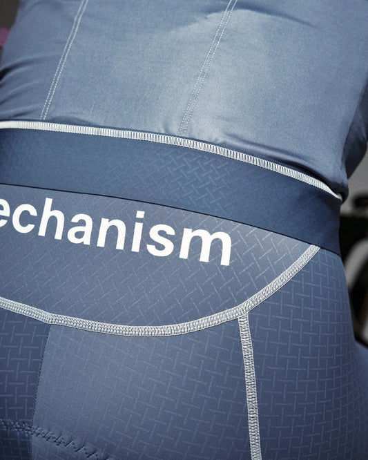PAS NORMAL STUDIOS Mechanism Women Bib Shorts - Light Indigo