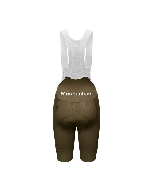 PAS NORMAL STUDIOS Mechanism Women Bib Shorts - Mud
