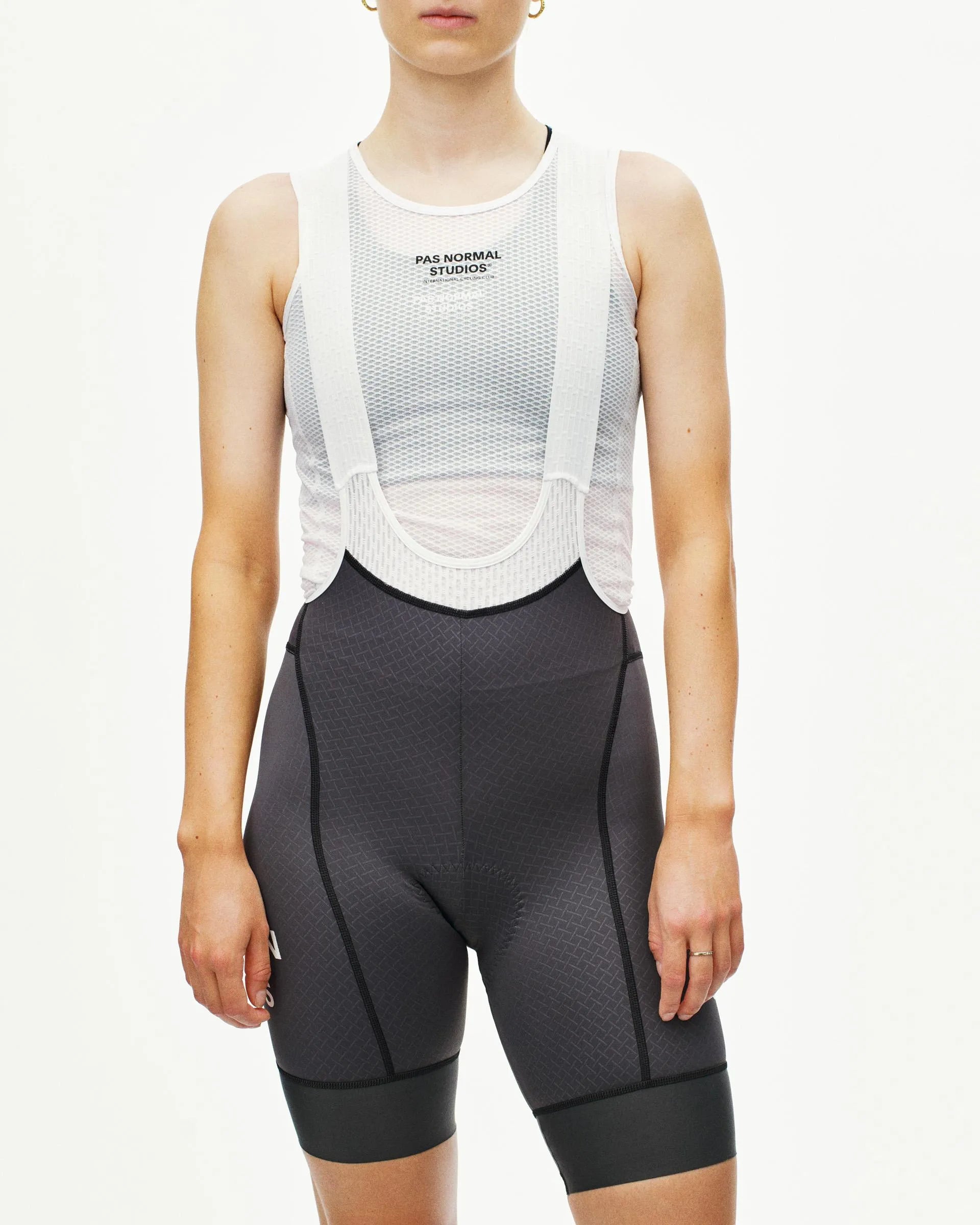 PAS NORMAL STUDIOS Mechanism Women Bib Shorts - Steel