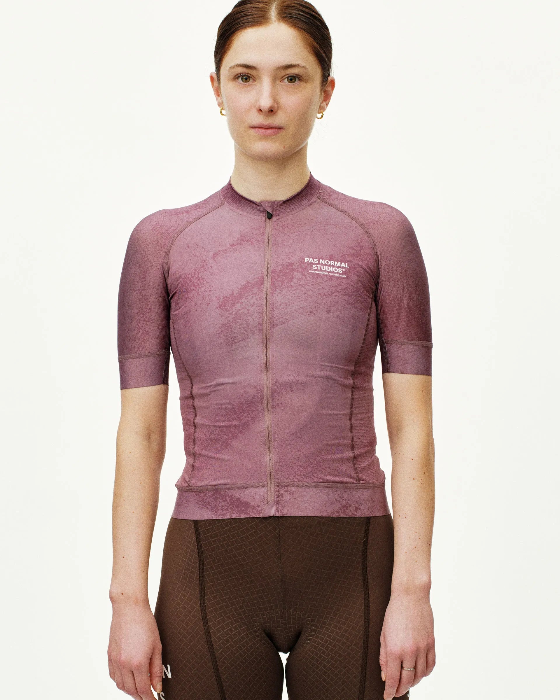 PAS NORMAL STUDIOS Mechanism Women Jersey - AOP Dark Mauve