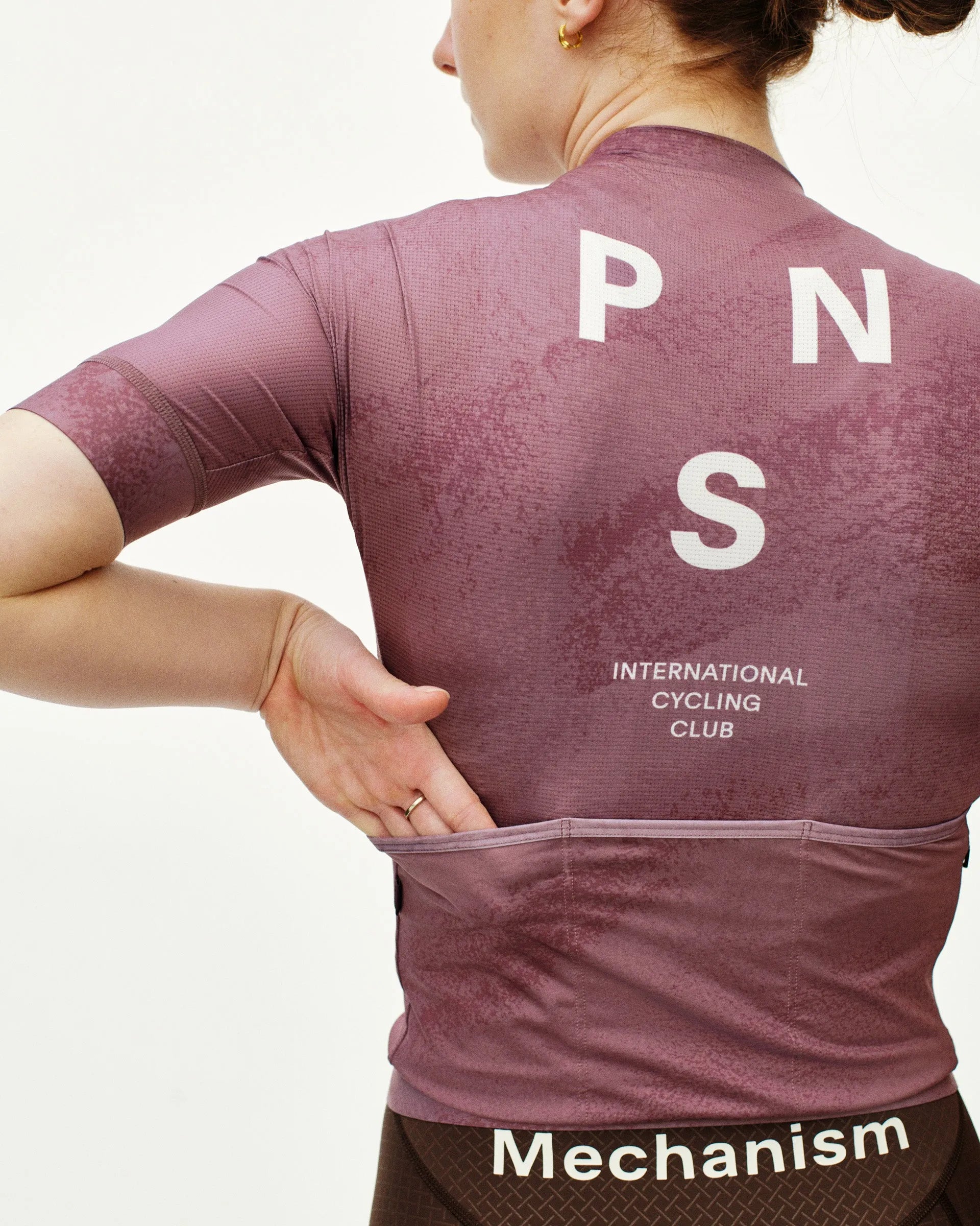 PAS NORMAL STUDIOS Mechanism Women Jersey - AOP Dark Mauve