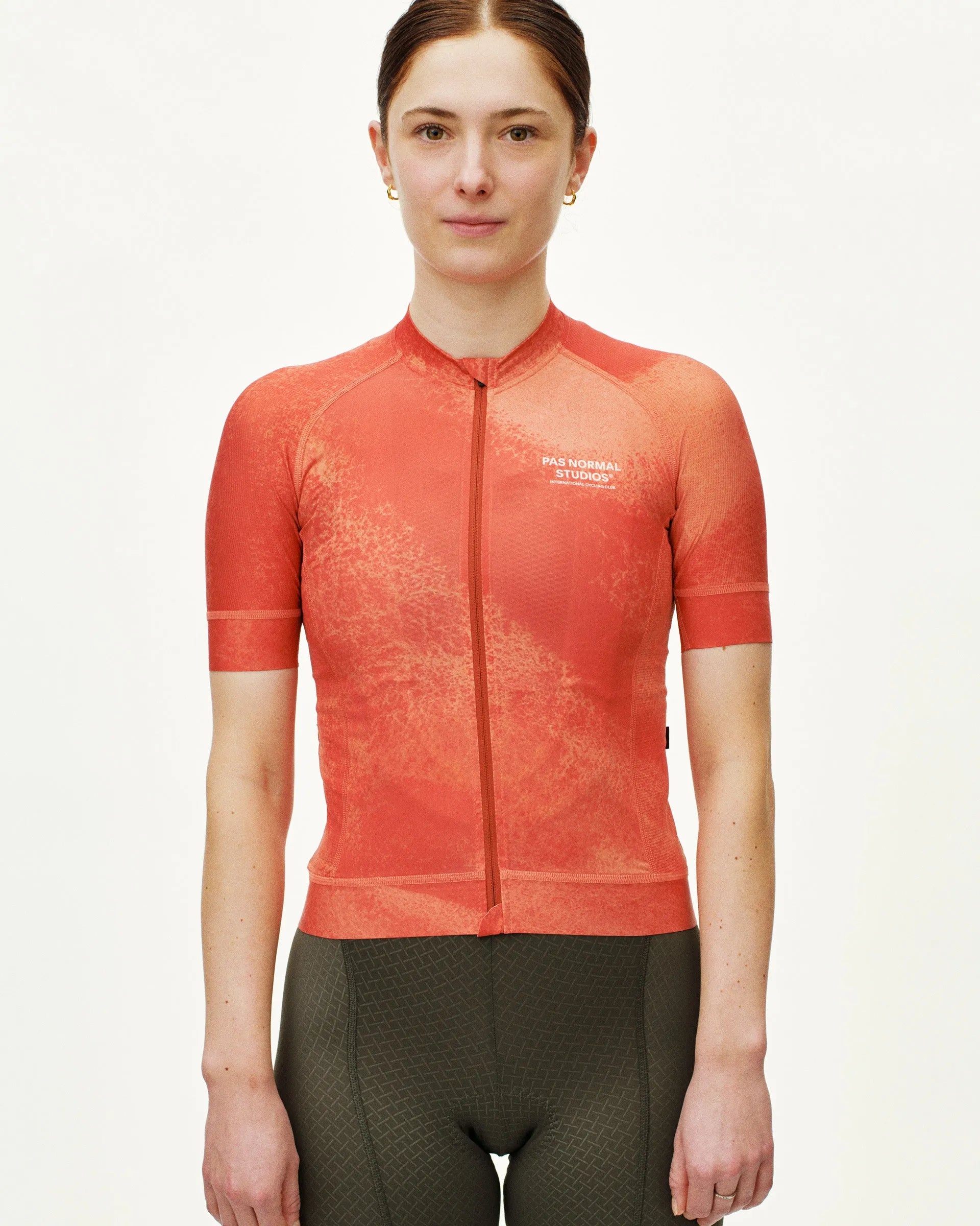 PAS NORMAL STUDIOS Mechanism Women Jersey - AOP Hibiscus Orange
