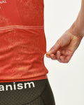 PAS NORMAL STUDIOS Mechanism Women Jersey - AOP Hibiscus Orange