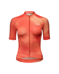 PAS NORMAL STUDIOS Mechanism Kvinder Cykeltrøje - AOP Hibiscus Orange