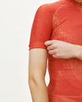 PAS NORMAL STUDIOS Mechanism Women Jersey - AOP Hibiscus Orange