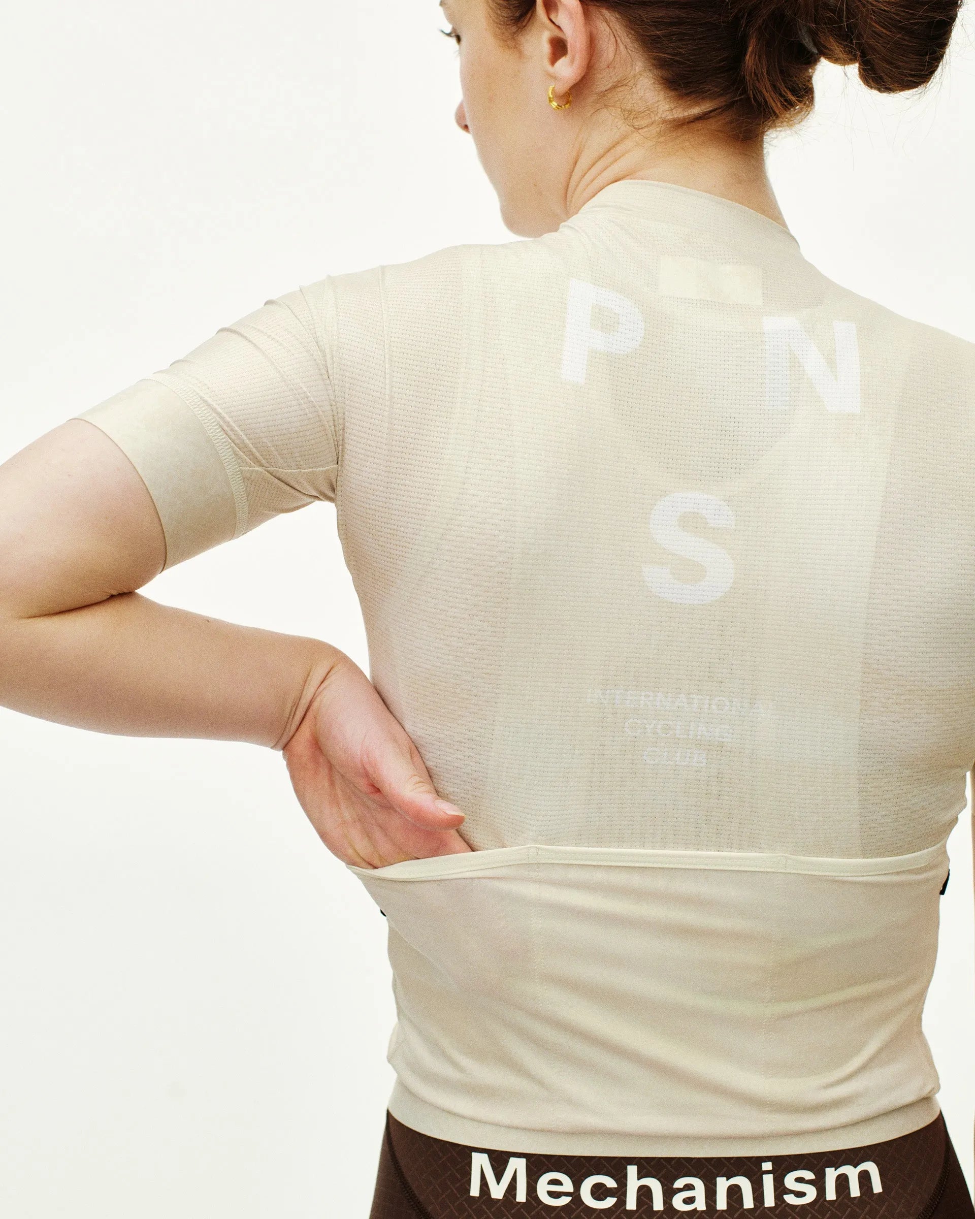 PAS NORMAL STUDIOS Mechanism Women Jersey - AOP Off White