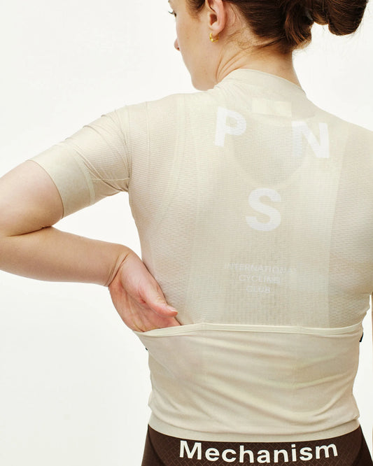 PAS NORMAL STUDIOS Mechanism Women Jersey - AOP Off White