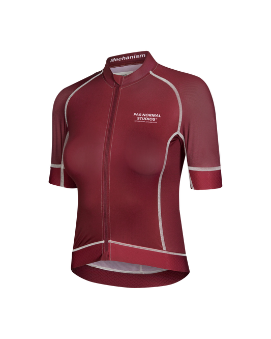 PAS NORMAL STUDIOS Mechanism Women Jersey - Burgundy