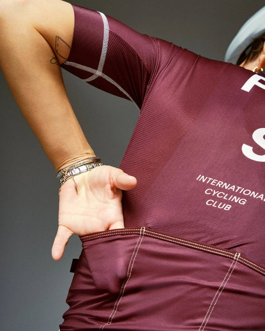 PAS NORMAL STUDIOS Mechanism Women Jersey - Burgundy