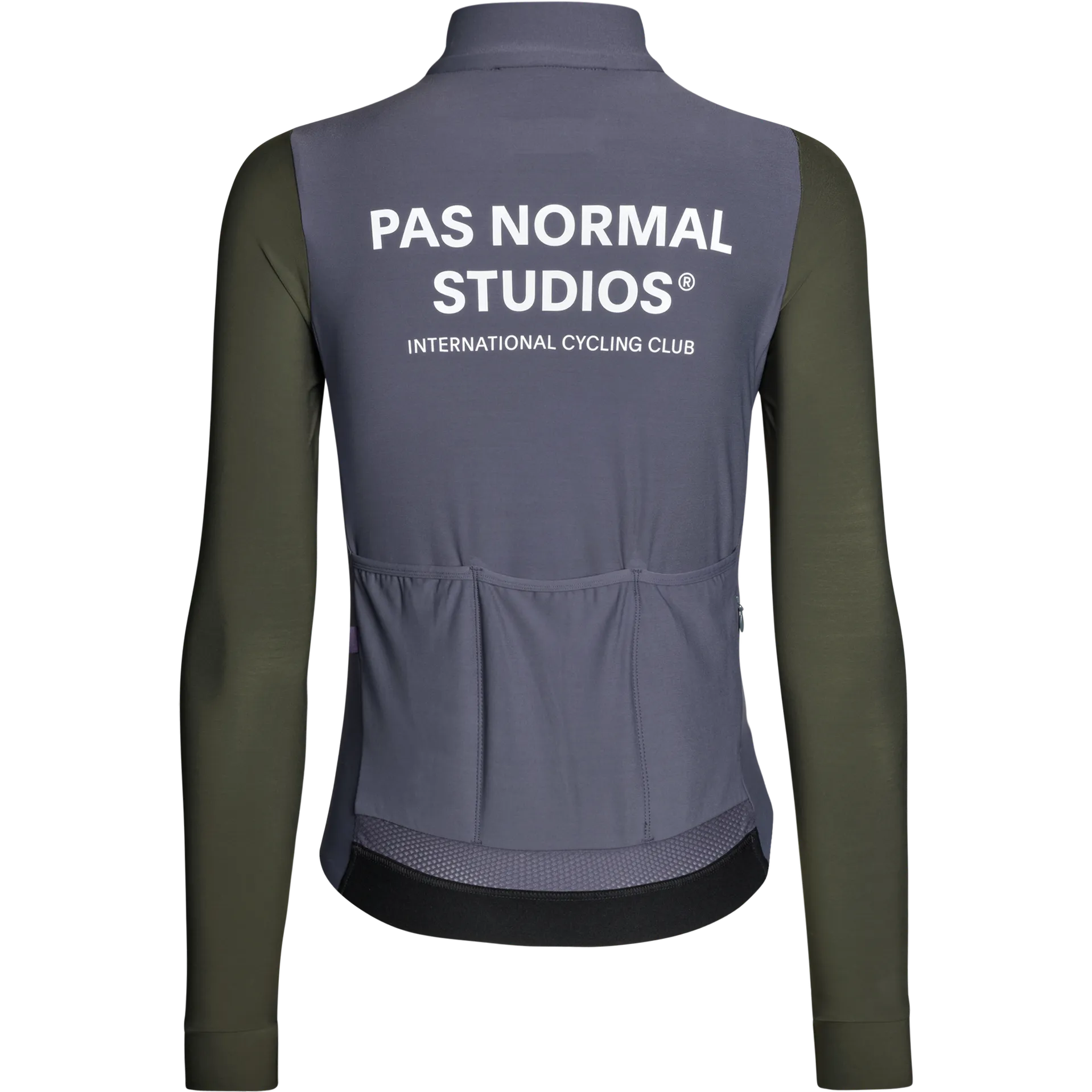 PAS NORMAL STUDIOS Mechanism Women Long Sleeve Jersey - Steel/Dark Olive