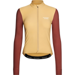 PAS NORMAL STUDIOS Mechanism Women Long Sleeve Jersey - Camel/Maroon