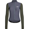 PAS NORMAL STUDIOS Mechanism Women Long Sleeve Jersey - Steel/Dark Olive